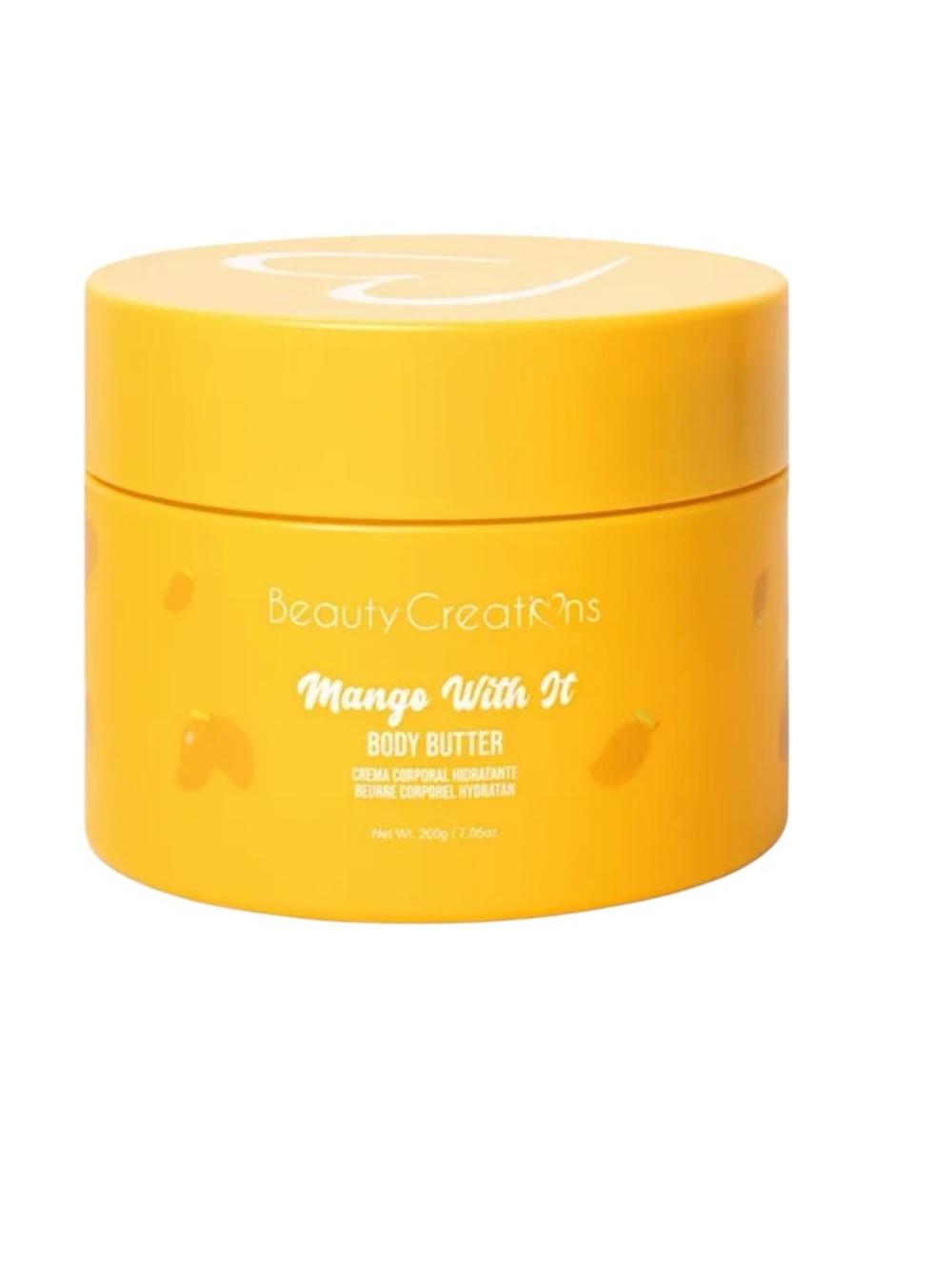 Beauty Creations Mango With It Body Butter - Bright Yellow